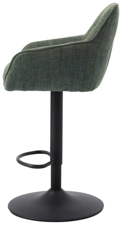 Scaune de bar verzi 2 buc. (înălțime șezut 69 cm) Avola – Unique Furniture