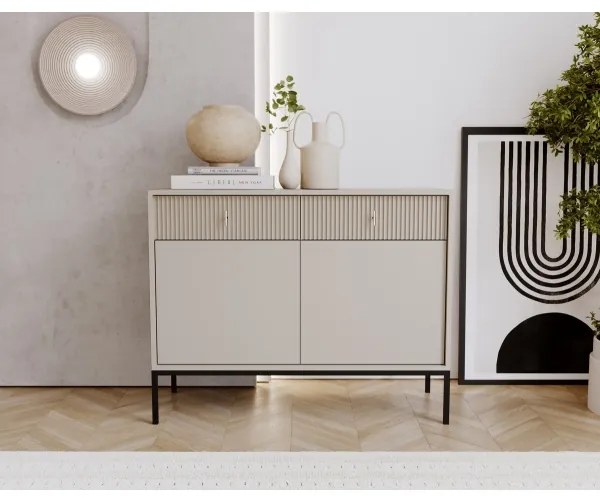 Comodă SUE, bej/cașmir