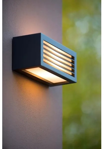 Lucide 27853/01/30 - Aplica perete exterior DIMO 1xE27/18W/230V