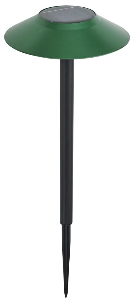 Set de 4 spoturi cu țepușă verzi, cu LED IP44 solar - Mushroom