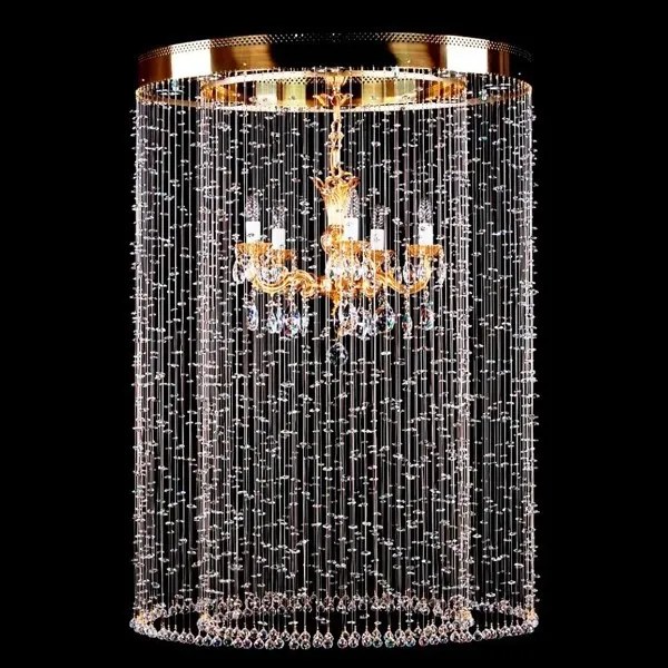 Plafoniera Cristal Bohemia Exclusive diametru 90cm H-129cm RAMONA CE