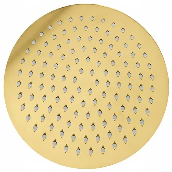 Cap de dus Rea auriu 25cm