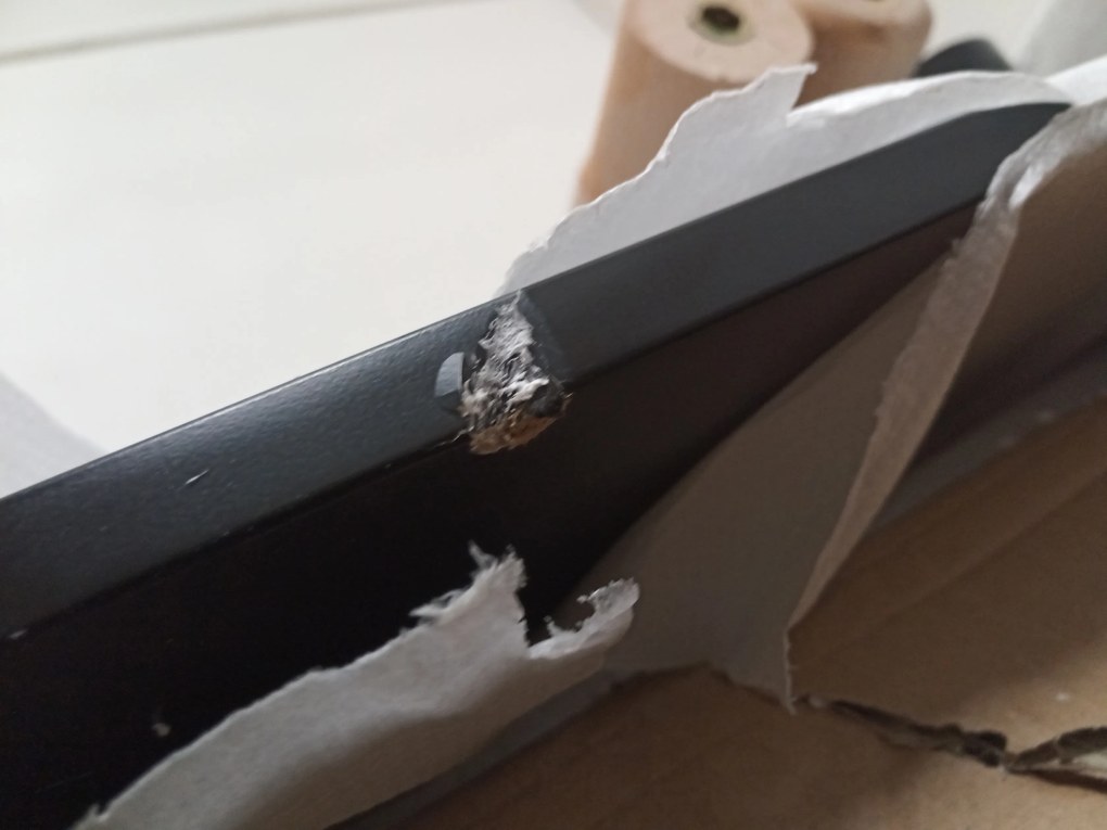 OFERTA Masa de sufragerie neagra BERGEN 120x80 cm II. calitate.