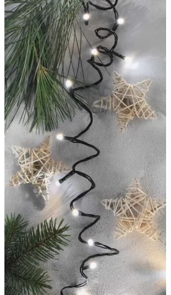 Instalație LED de Crăciun de exterior 180xLED/23m IP44 alb cald/rece