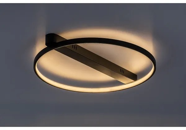 Rabalux 71344 - Plafonieră BELIZA LED/45W/230V 3000K 50x55 cm neagră