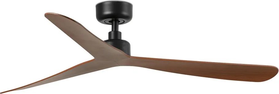 Ventilator tavan cu telecomanda ROCKER M negru/nuc