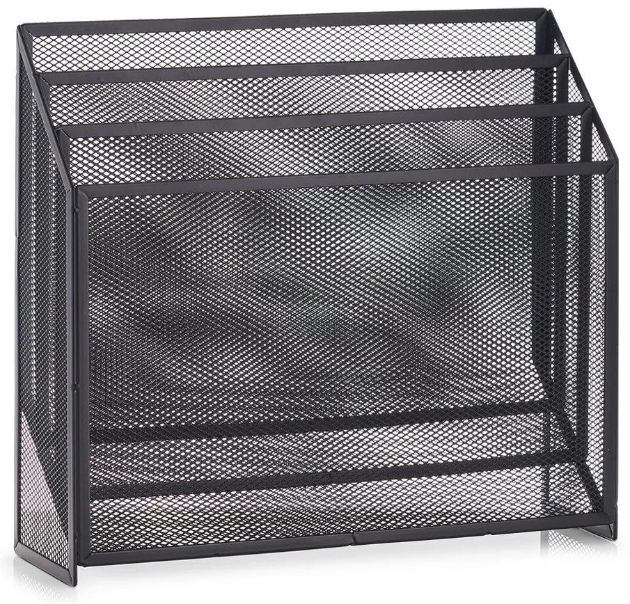 Suport metalic pentru ziare si reviste, organizator pentru presa.