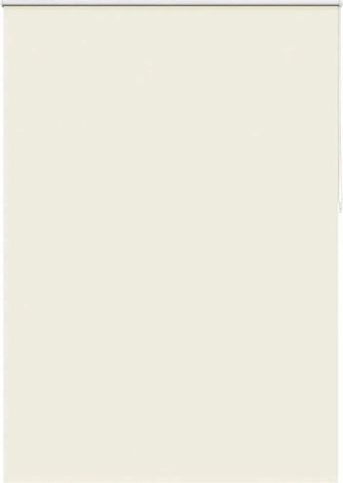 vidaXL Jaluzea opacă 144,4x230 cm, lățime material 140 cm, alb-gălbui