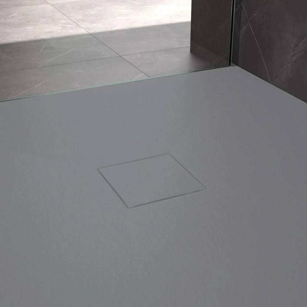 Cadita pentru dus Magnum gri 90x90