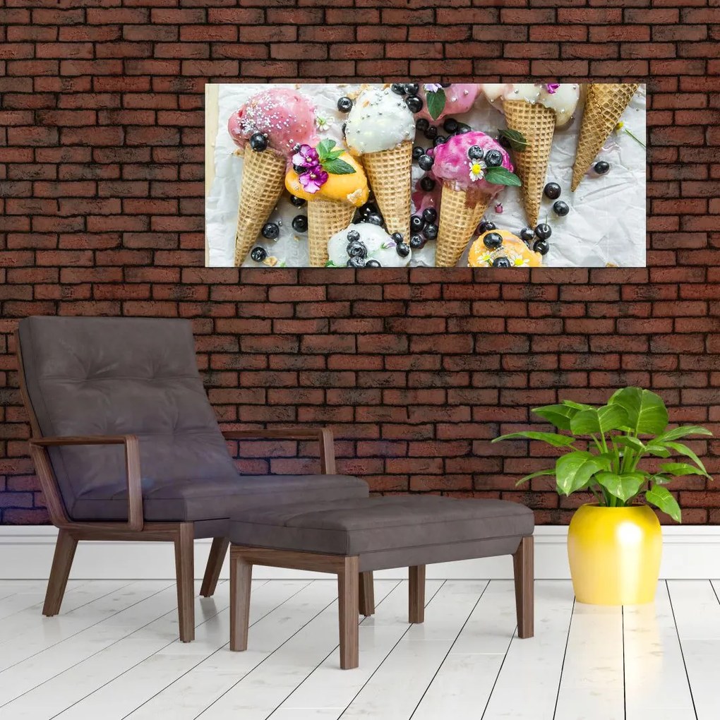 Tablou cu înghețată (120x50 cm)