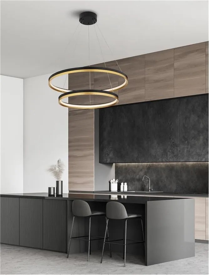 Lustra LED design modern circular MR JOHN