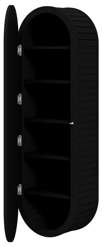 Dulap suspendat pentru baie Belmore, negru
