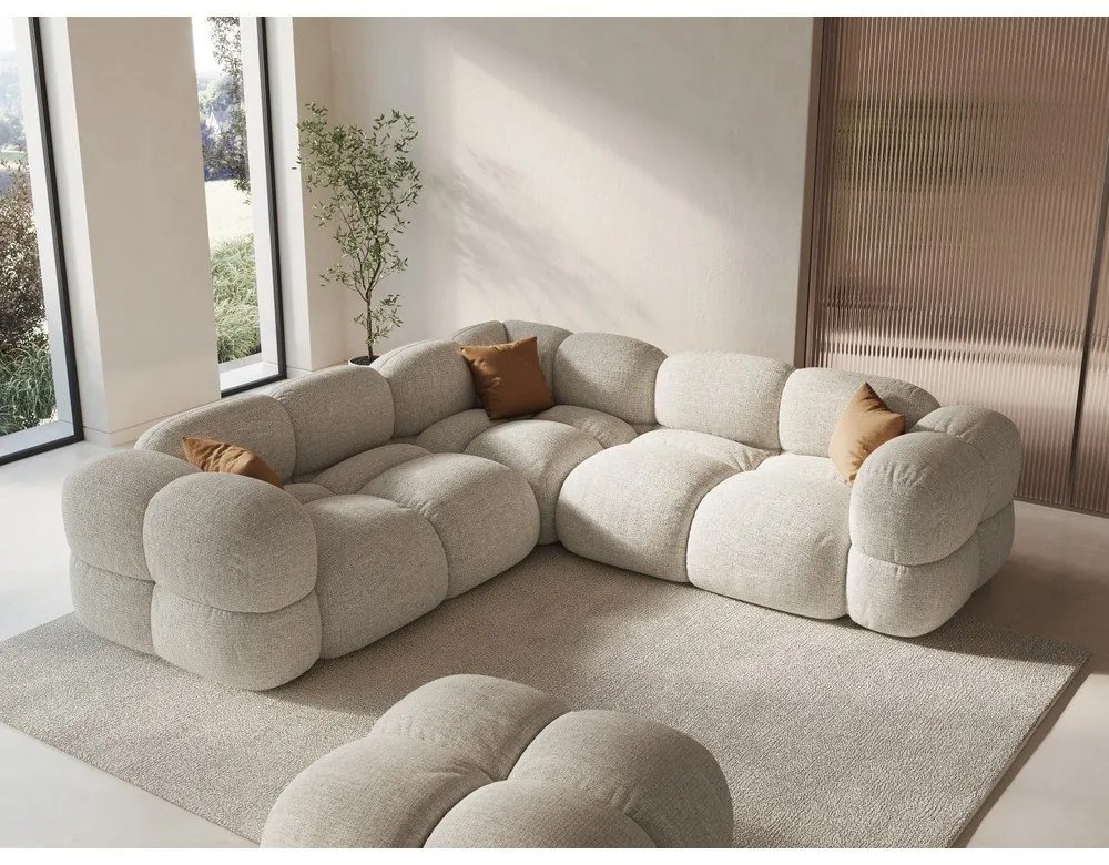 Colțar bej Loretto – Cosmopolitan Design