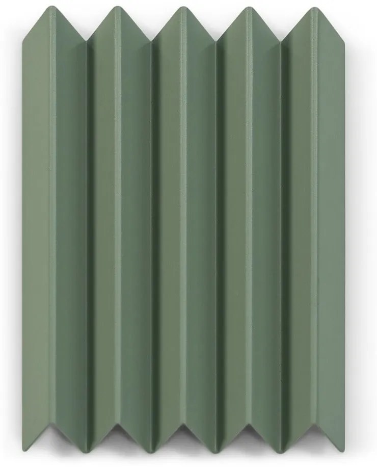 Cuier de perete verde prăfuit din metal 21 cm Sensu – Spinder Design