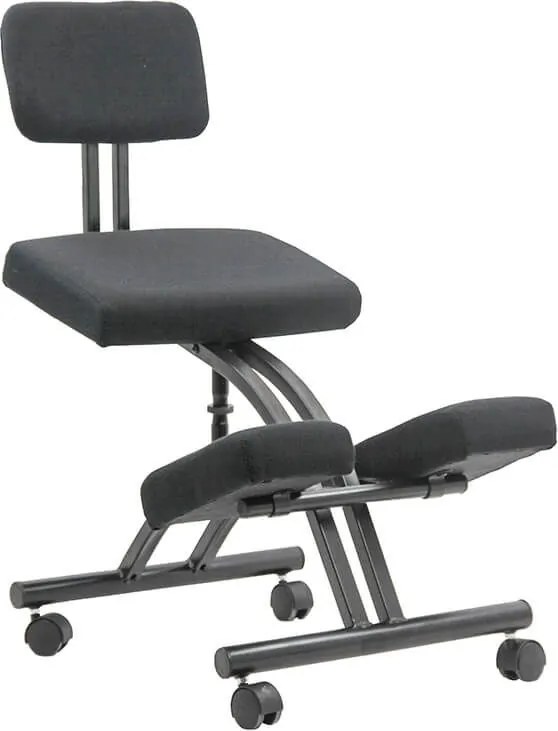 Scaun ergonomic kneeling chair OFF 094 negru
