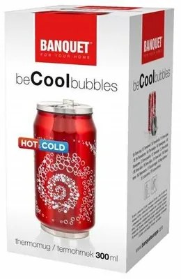 Cană termos Banquet BE COOL Bubbles, 300 ml