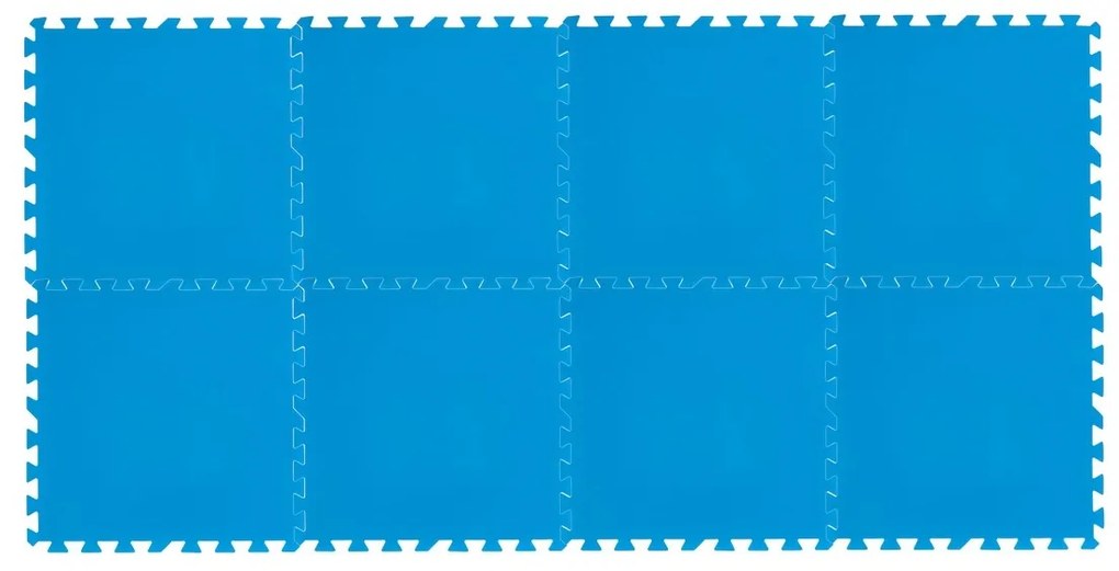 Suport izolant de piscin Happy Green EVA,50 x 50 x 0,4 cm, sada 8 buc.