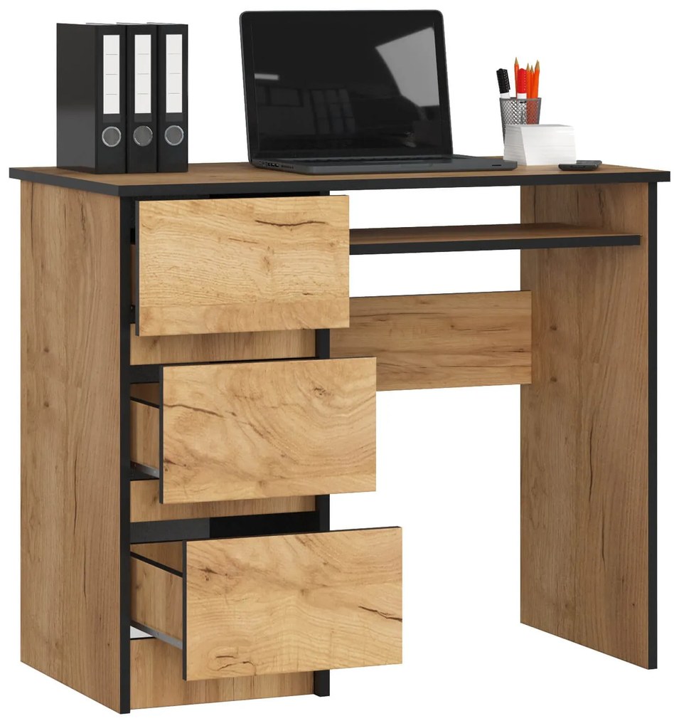 Masă PC Benicio (Stejar craft) (S). 1069880