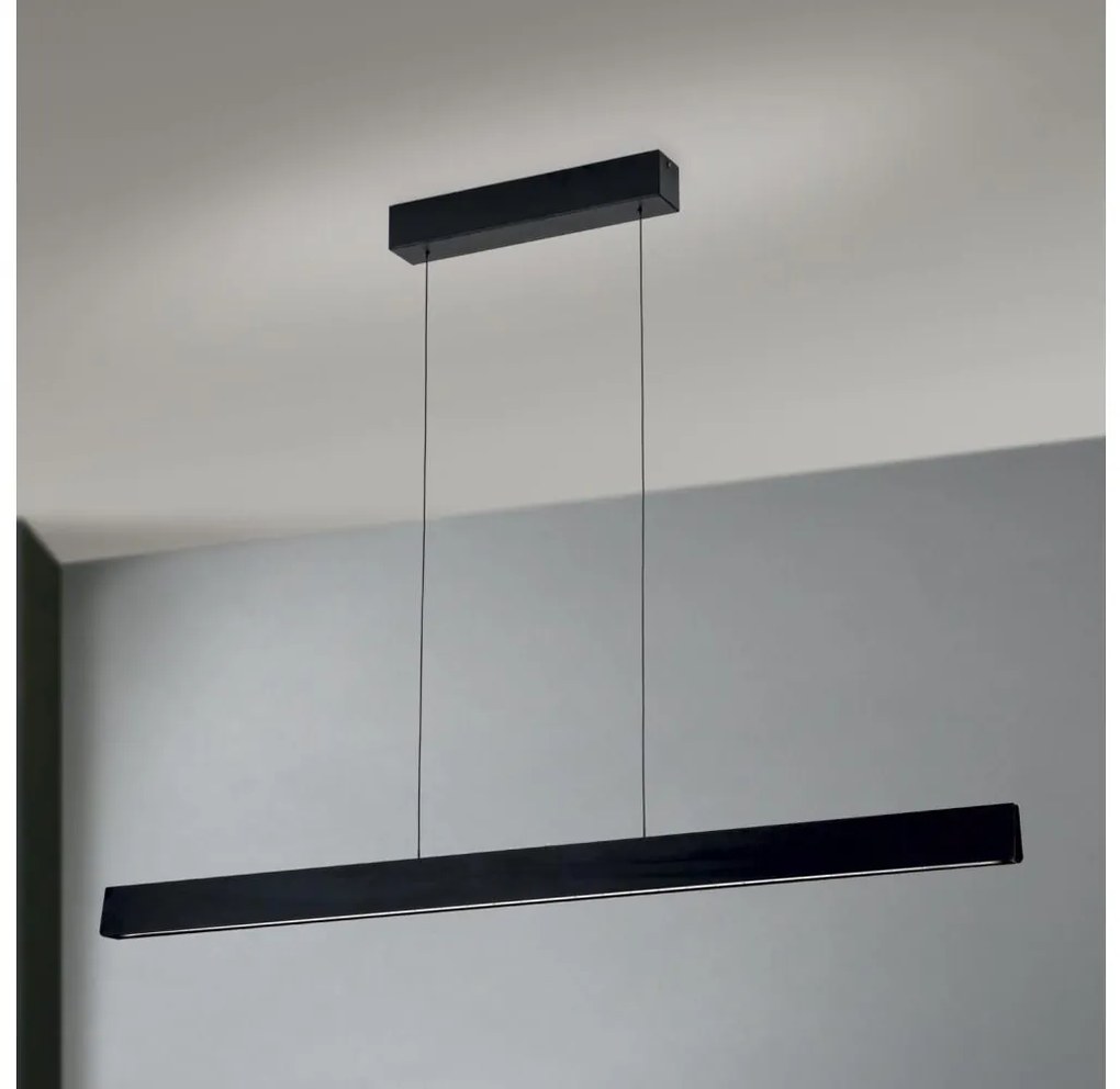 Lustră LED dimabilă pe cablu Orion HL 6-1716/120 TARA LED/44W/230V negru