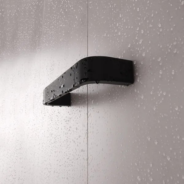 Suport de perete pentru prosoape NIMCO NKC 30046-90 NIKAU 49 cm negru mat