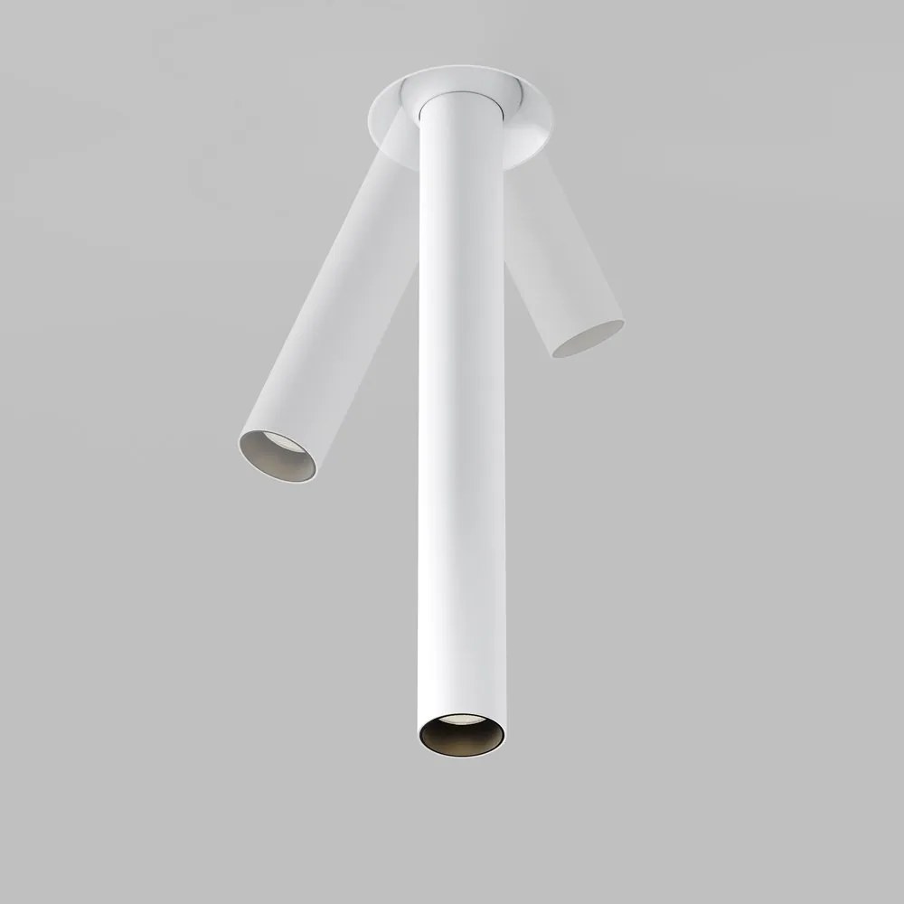Spot LED incastrabil rotativ retractabil Focus T alb