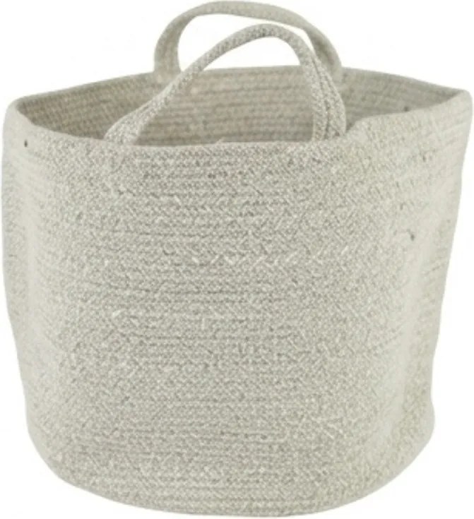 Cos de depozitare cu manere COTTON HAVEN 35x35 cm - mai multe culori Culoare: Gri maro