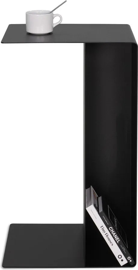 Măsuță auxiliară din oțel 40x30 cm Slide High – Spinder Design