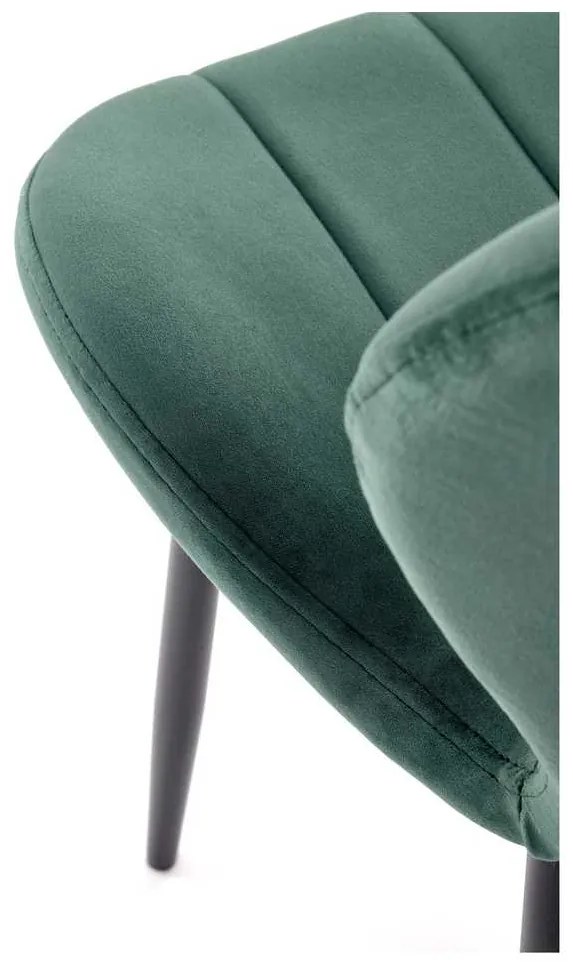 Scaun de bucătărie Vivien, verde închis