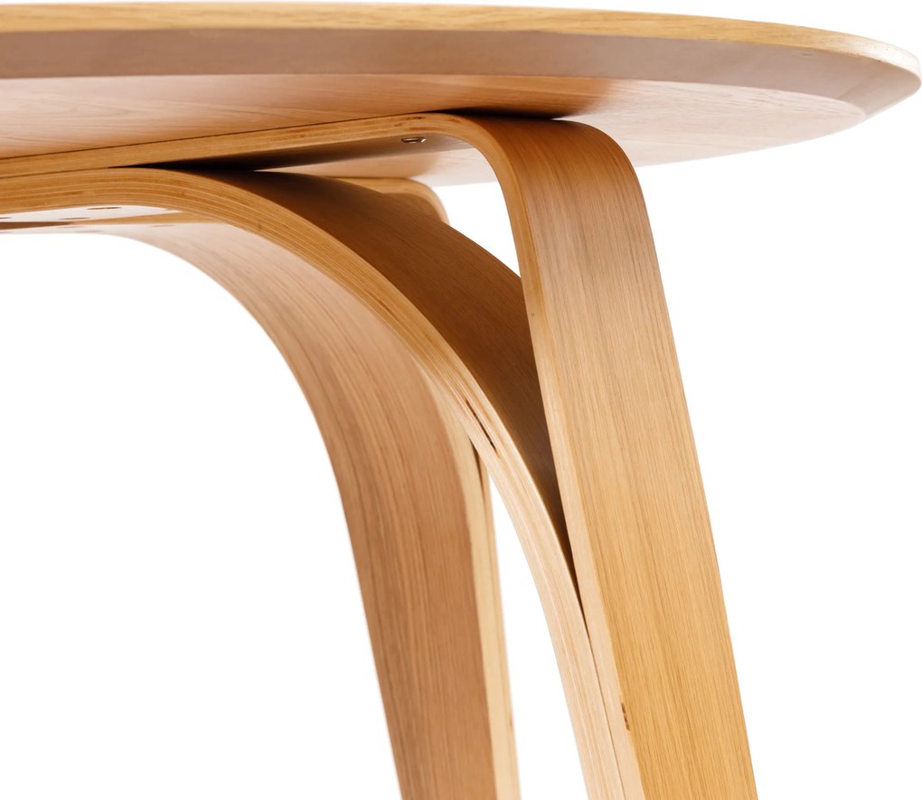 MAZZONI EXPORT BOLZANO 1200 Stejar Natural - MASĂ ROTUNDĂ DIN LEMN PENTRU BUCĂTĂRIE DINING LIVING MODERN CLASSIC