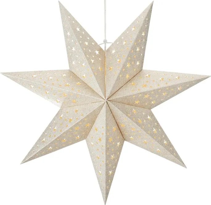 Markslöjd 705610 - Decorațiune de Crăciun BLANK cu LED, 0,2 W, 3xAA, diametru 45 cm, aurie