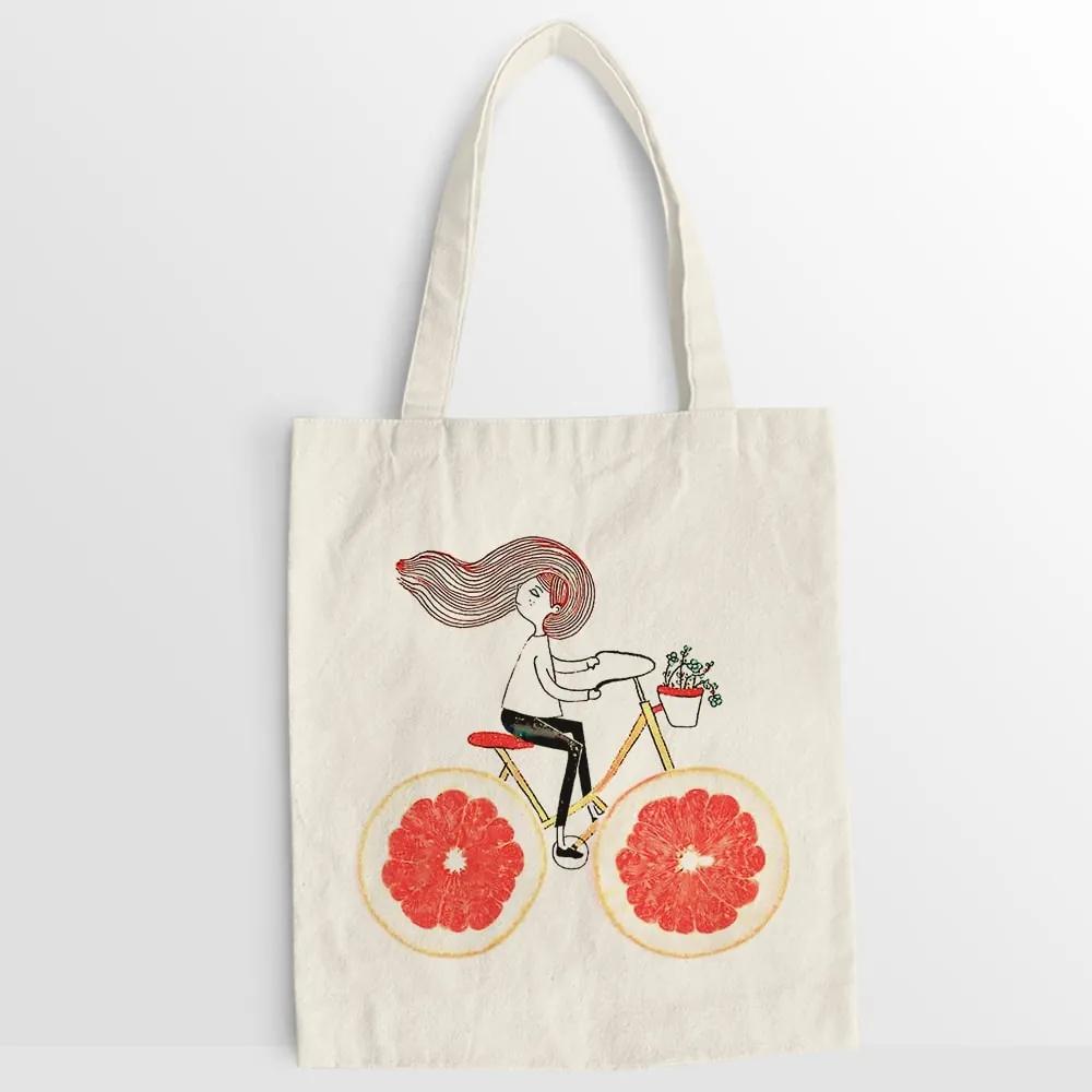 Sacosa panza Bicycle Orange Girl