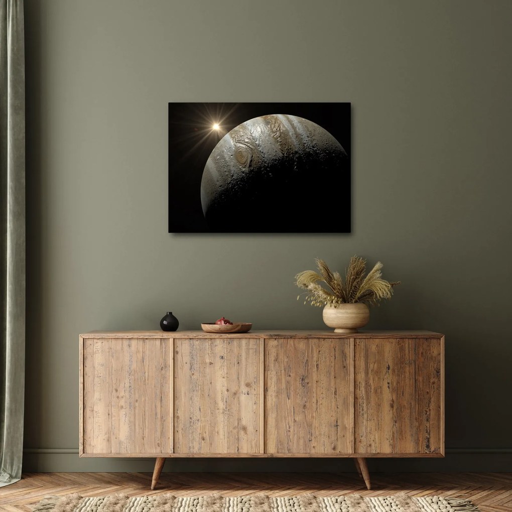 Tablou cu planetă în cosmos (70x50 cm)