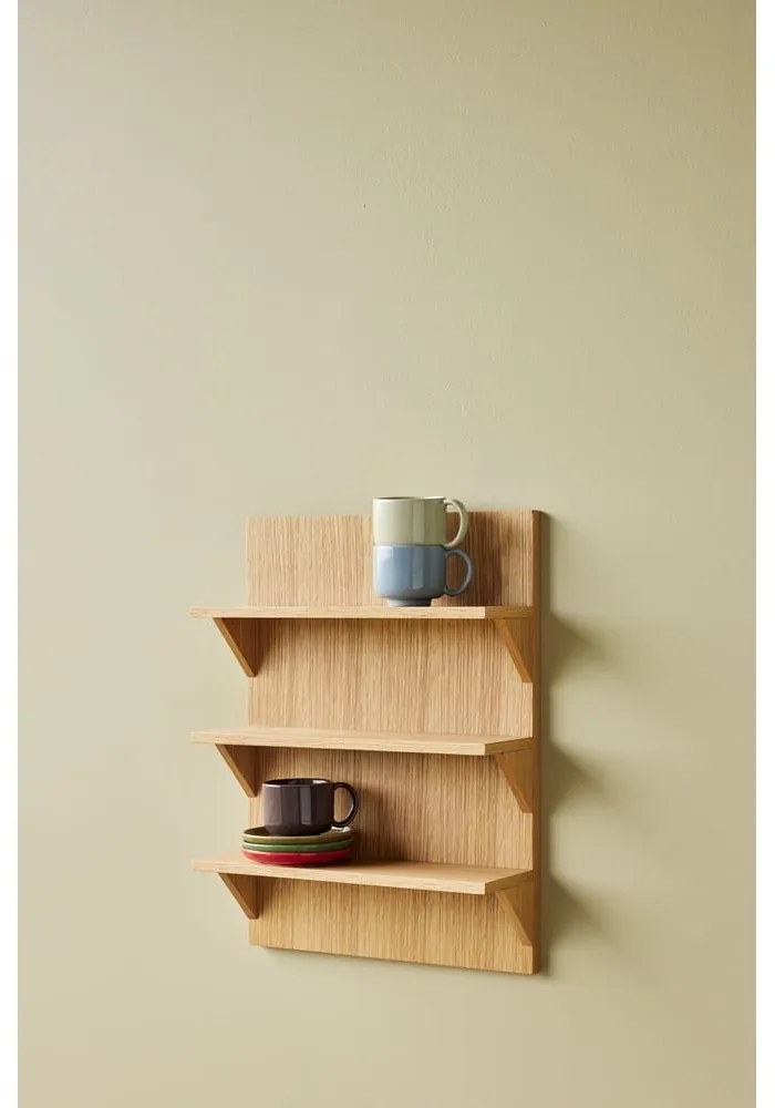 Ceașcă albastru-deschis/maro din gresie Amare – Hübsch