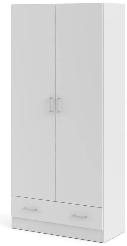 Șifonier alb 79x170 cm Space – Tvilum