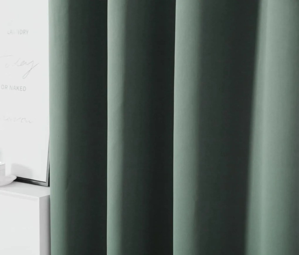 Perdea OXFORD 140x270 cm, gri-verde Agatat: Rejansa