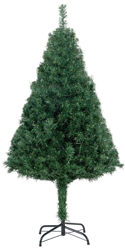 Brad artificial cu lumanari LED - 150 cm