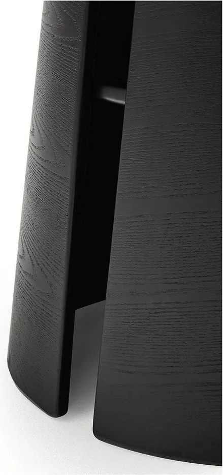 Masă de dining rotundă cu aspect de lemn de frasin ø 157 cm Cep – Teulat