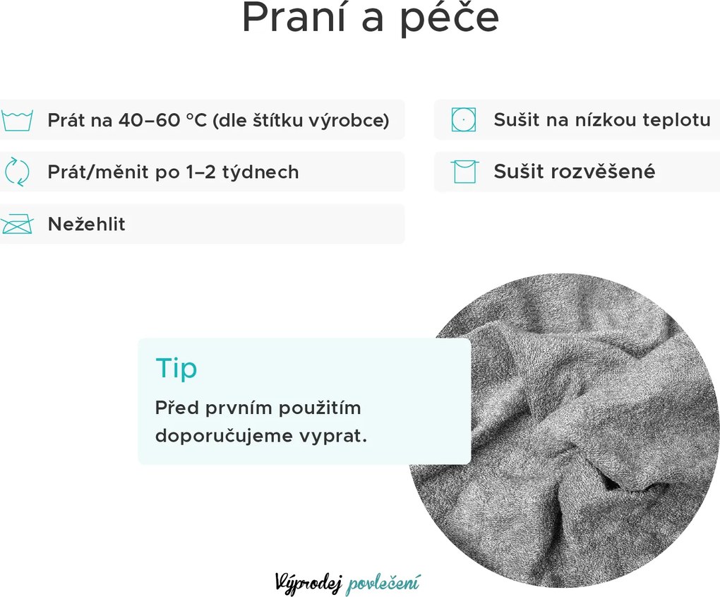 Cearsaf Frotir EXCLUSIVE 180 x 200 cm roz