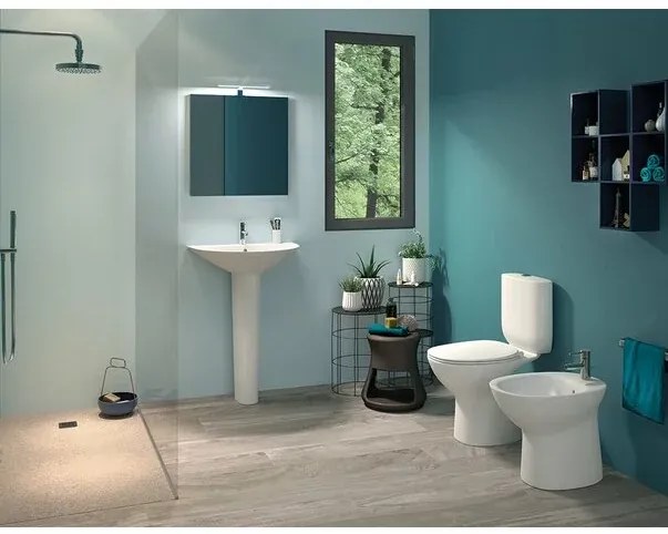 Vas wc pe pardoseala Rimless Rak Ceramics Morning