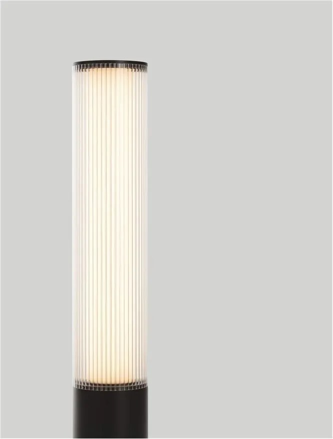 Stalp LED exterior din aluminiu antracit IP65 Iman H-65,5cm