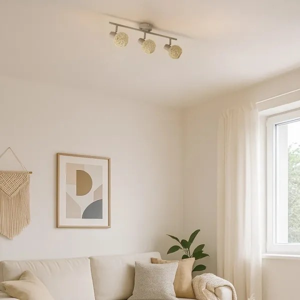 Spot DEX 3xE14/10W/230V bej/crem