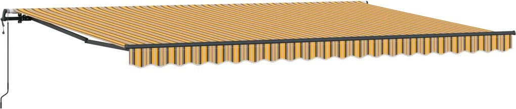 vidaXL Cortina Retractabilă Multicolour 500 × 300 cm