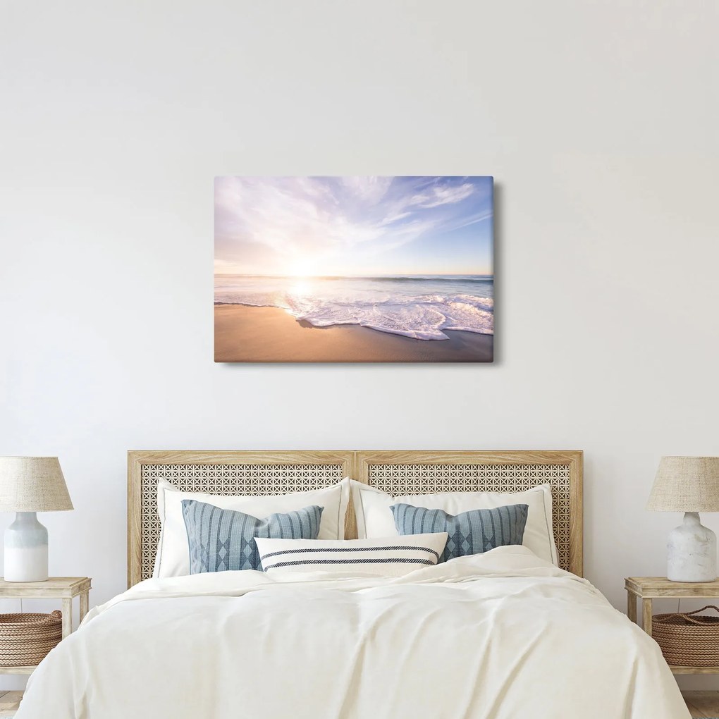 Tablou cu plaja cu nisip (90x60 cm)