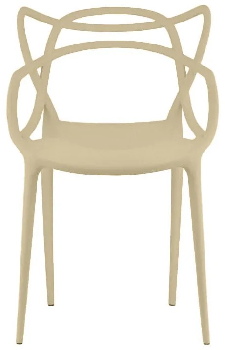 OFERTA Scaun plastic bej KATO Calitatea II