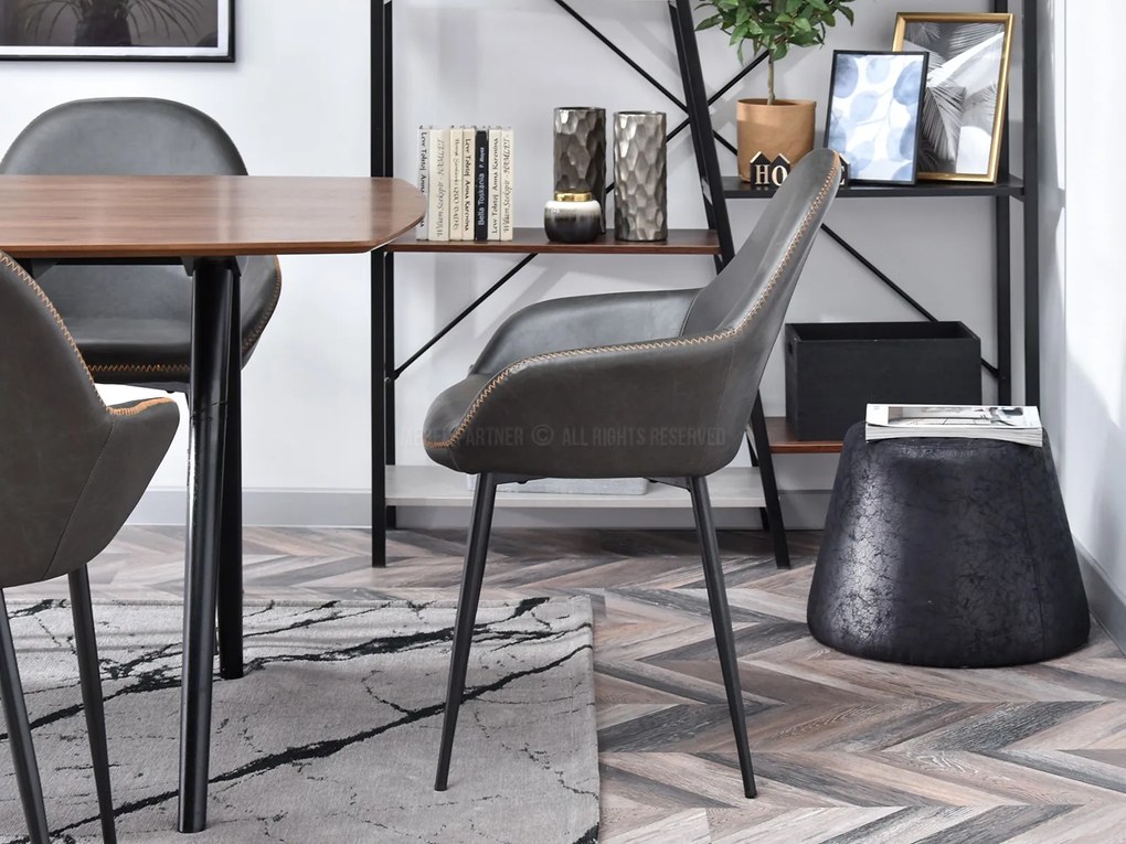 Scaun Gemer (gri + negru). Promo -10%. 1111067