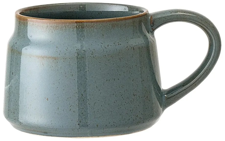 Cană din gresie ceramică Bloomingville Pixie, 350 ml, verde