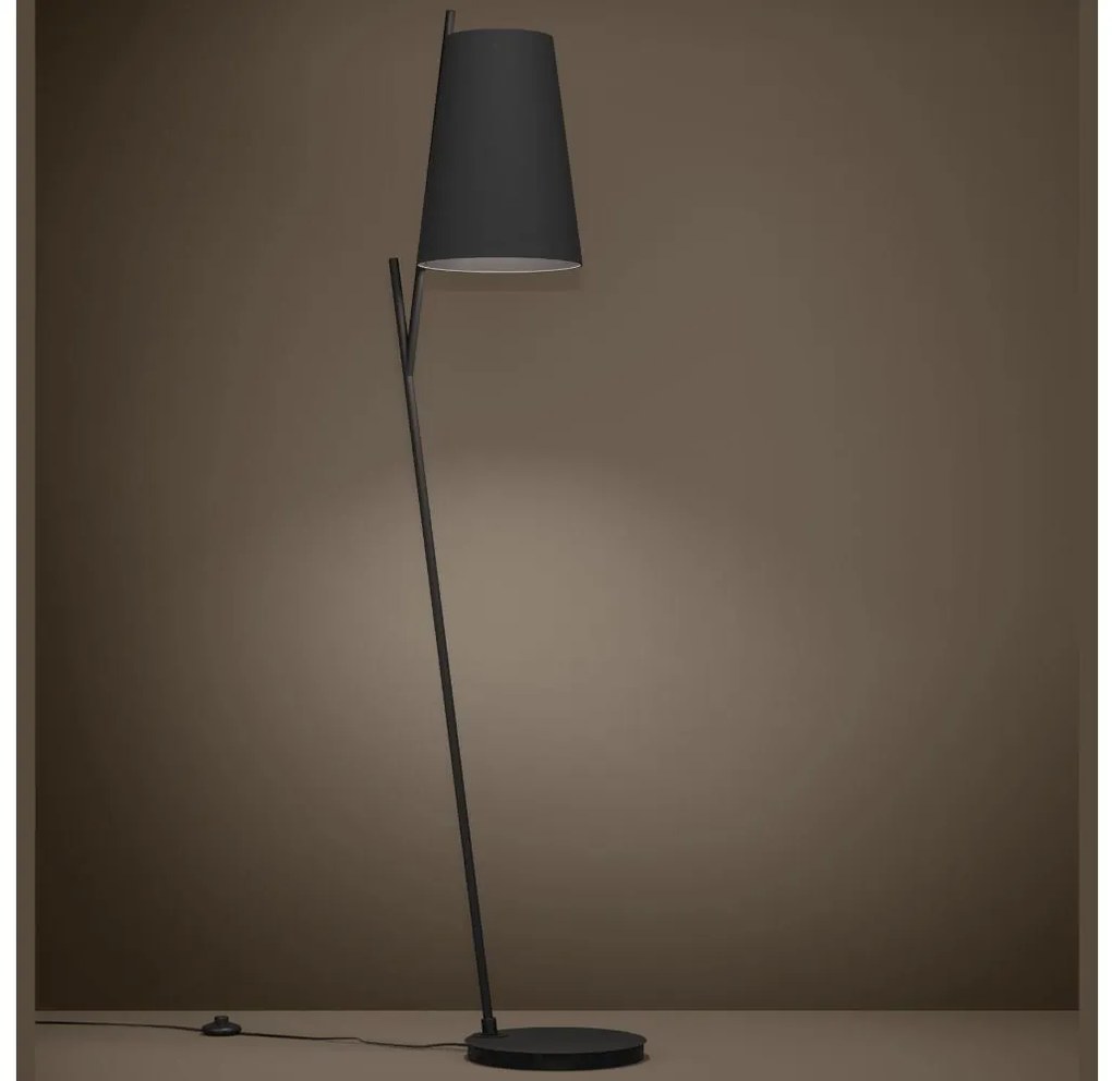 Lampadar Eglo 390134 PETROSA 1xE27/40W/230V negru