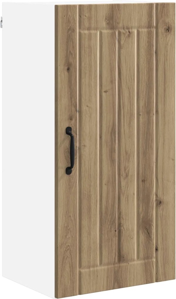 vidaXL Dulap de bucătărie Stejar Artizanal 40 x 31 x 80 cm