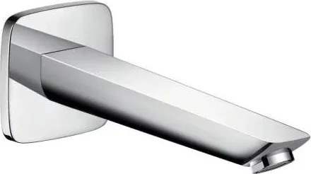 Pipa cada Hansgrohe Logis montaj incastrat crom lucios