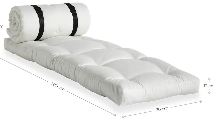 Fotoliu extensibil adecvat pentru exterior Karup Design Design OUT™ Buckle Up Beige, bej